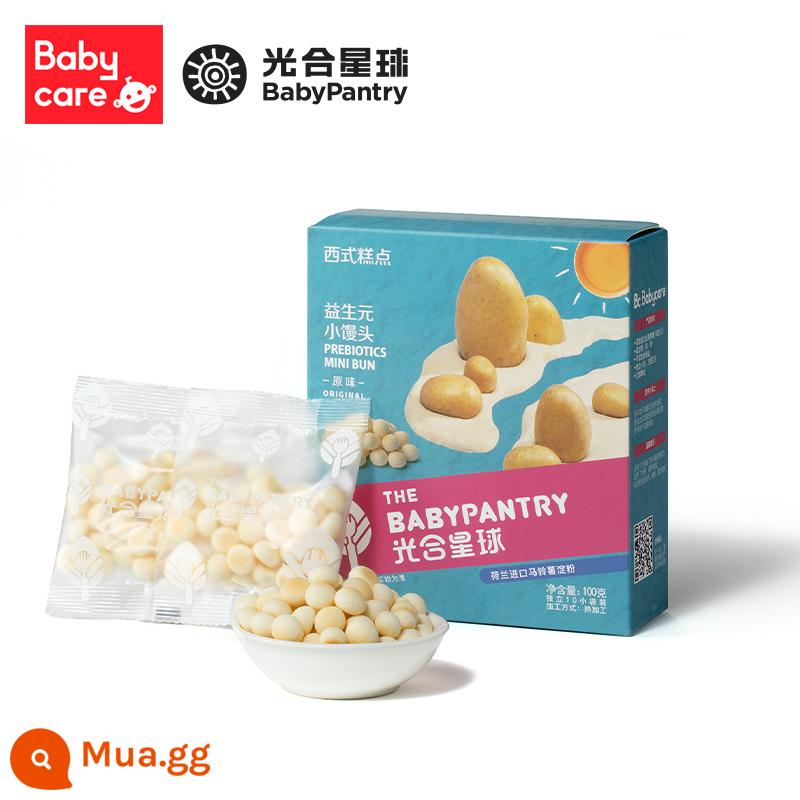 [99 nhân dân tệ để có được 6 cái] babycare baby snack hành tinh quang hợp bánh quy đường đậu hòa tan dành cho trẻ em - Bánh bao hấp nguyên chất 100g