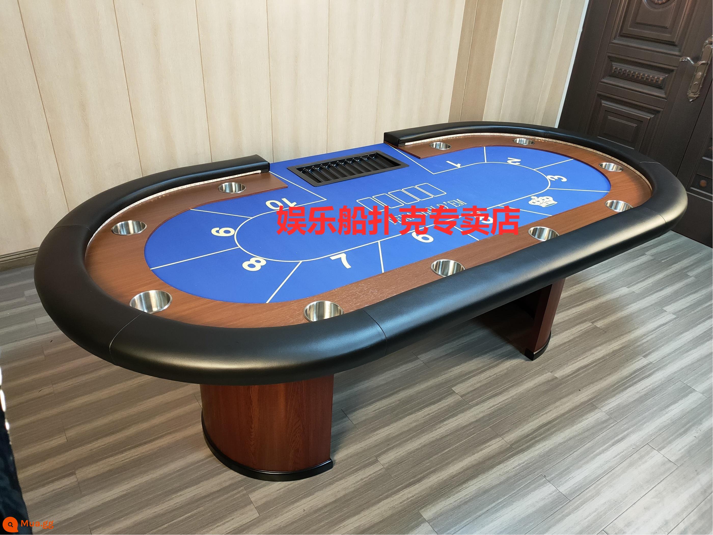 2022 Bàn Texas Hold'em Người sói giết chết Bàn Baccarat Bàn xoay Bàn Blackjack Có thể được tùy chỉnh - Kích thước màu xanh 240*120 cm