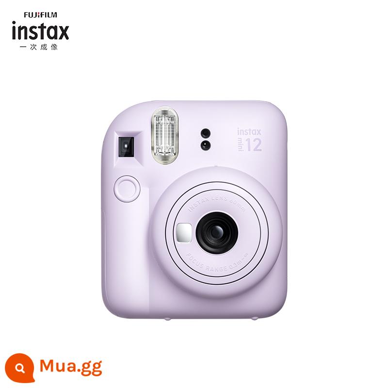 Gói nâng cấp mini máy ảnh dùng một lần Fuji Polaroid mini12 với giấy ảnh máy ảnh sinh viên nam và nữ - mống mắt màu tím