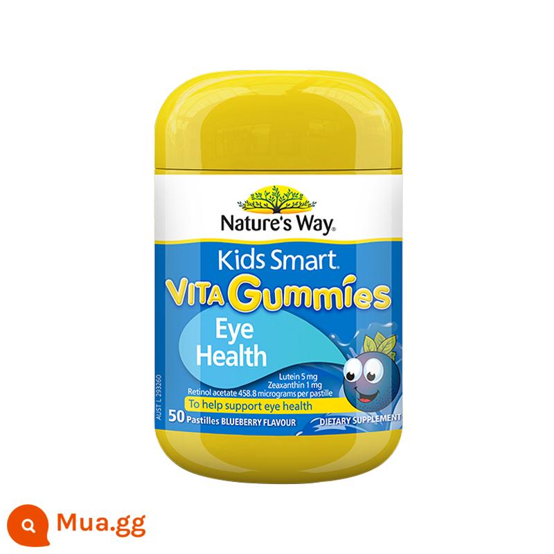 [24 tuổi] Nature's way Jiasmin vitamin VCVD canxi đa bảo dưỡng mắt kẹo dẻo multi-sku - Kẹo dẻo bảo vệ mắt chống ánh sáng xanh 50 viên