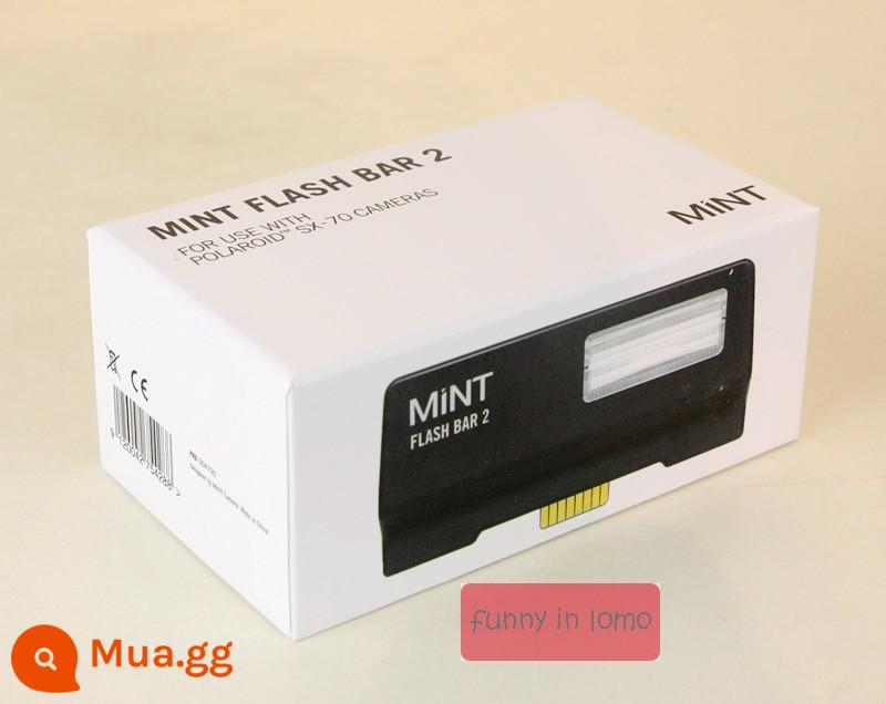 Máy ảnh Polaroid Polaroid SLR670S 670x SX70 một lần chụp ảnh Giấy ảnh MINT Polaroid 600 - Đèn flash MINT - chỉ bán kèm máy ảnh