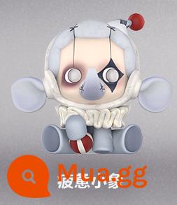 POPMART Bubble Mart chính hãng SKULPANDA loạt thú ăn thịt trong mơ đồ chơi mô hình hộp mù thế hệ sp7 - Chú voi con mở hộp mệt mỏi nhưng không đóng hộp