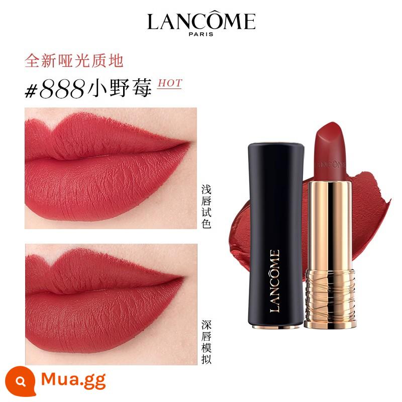 [Mua ngay] Lancôme Pure Lipstick Xiaoman Eo Matte Lipstick Classic 196 White and Color - Velvet Matte #888 Little Wild Berry