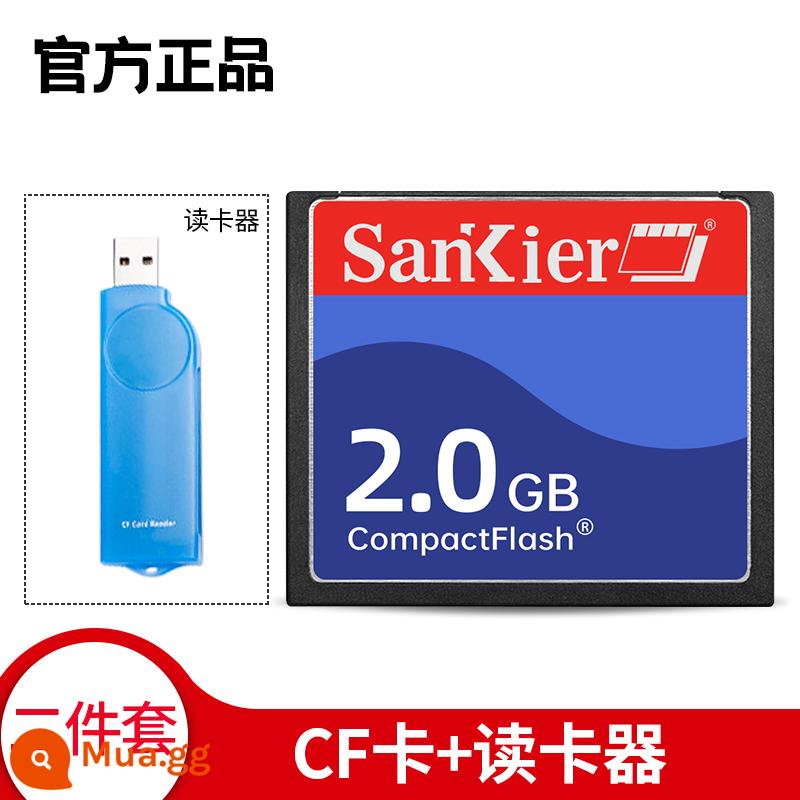 Thẻ CF cấp công nghiệp Thẻ nhớ 2g Máy công cụ Frank Fanuc CNC Thẻ nhớ CF đặc biệt Hệ thống Mitsubishi FANUC Trung tâm gia công CNC của Siemens máy phay máy quảng cáo điều khiển công nghiệp đầu đọc thẻ - [2G] Thẻ CF công nghiệp + đầu đọc thẻ CF