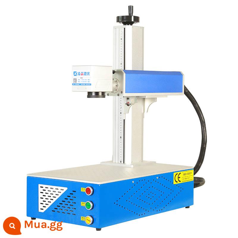 Máy khắc laser sợi Lingxin máy tính để bàn mã hóa máy khắc bảng tên kim loại thép không gỉ UV laser nhựa - LX-Sợi 200W