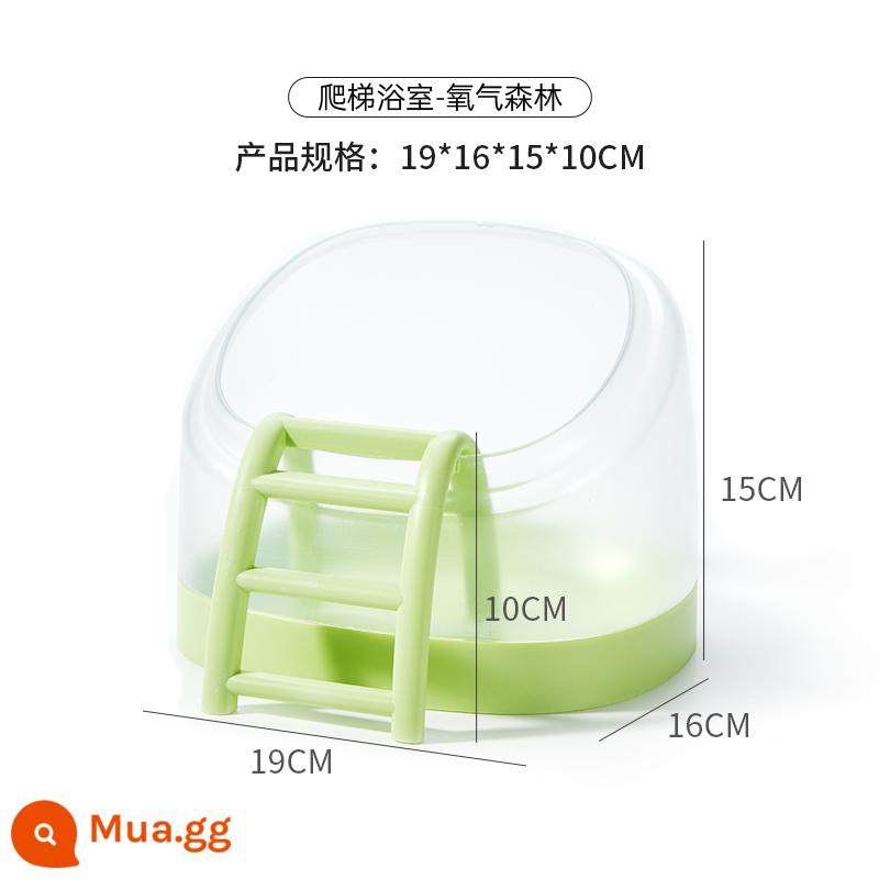 Nước tiểu chuột lang cát tắm gấu vàng chăn ga gối đệm hamster nguồn cung cấp hạt khử mùi tắm nước tiểu cát chuột lang nhà tắm chậu vệ sinh - Thang Phòng Tắm-Oxy Rừng Xanh