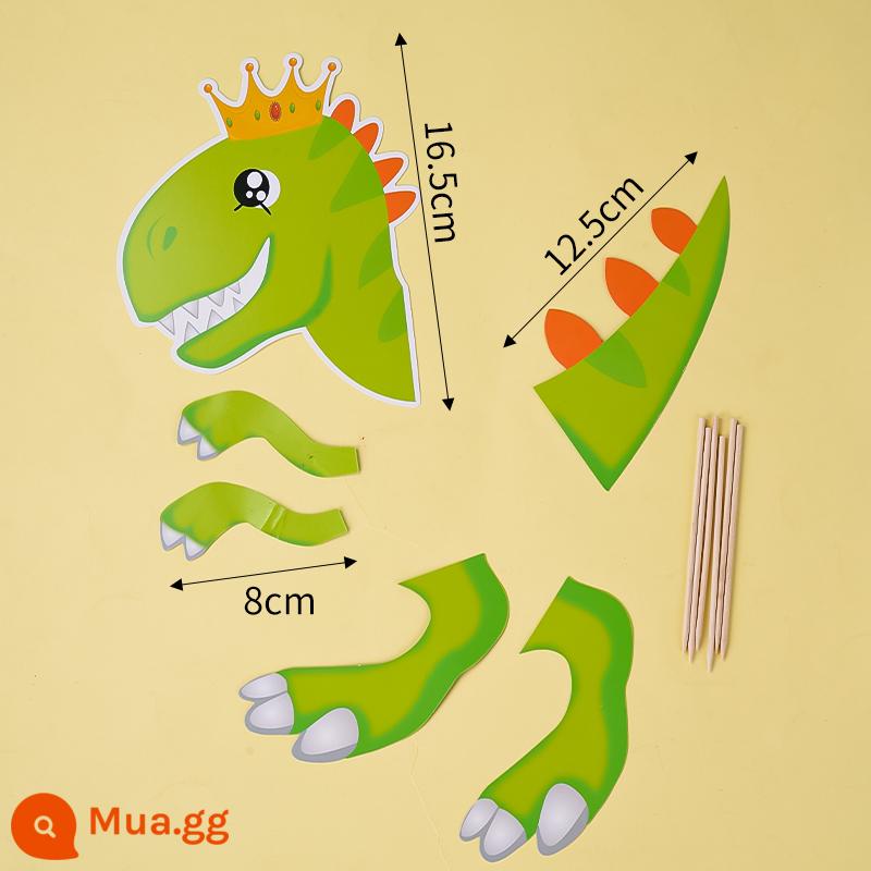 Trang trí bánh khủng long plug-in plug-in Tyrannosaurus rex nam sinh nhật bé một tuổi trẻ em Khủng long nhỏ kỷ Jura - Đảo khủng long Khủng long lớn 3 bộ