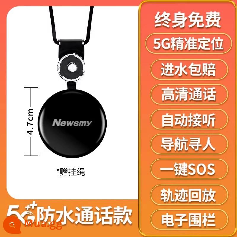 Người cao tuổi định vị chống mất hiện vật chống mất thiết bị theo dõi tuổi già mất trí nhớ chống mất vòng đeo tay đồng hồ định vị gps nhạc cụ - Phiên bản cuộc gọi chống nước 5G [định vị chính xác bốn chế độ + tìm kiếm người bằng một cú nhấp chuột + đảm bảo thiệt hại do nước] miễn phí trọn đời.