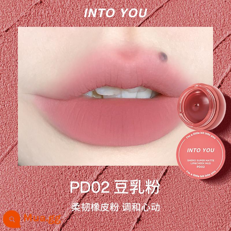 into you lip mud hero matte air nhung son men đóng hộp 525 son môi em08 giá rẻ intoyou - Bột sữa đậu nành PD02 đóng lon bạc