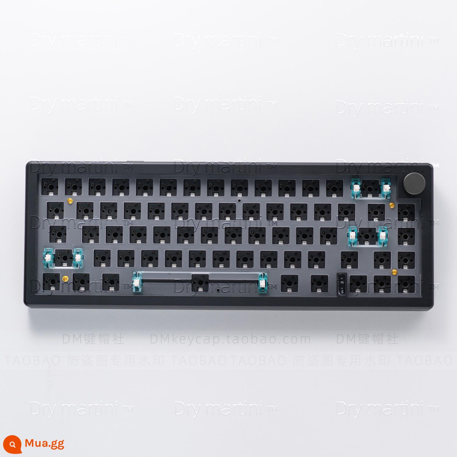 GMK67 Bàn phím cơ Gioăng Bộ Bluetooth có dây 3 chế độ có thể tráo đổi nóng tắt tiếng trục tùy chỉnh âm thanh mạt chược - (Chỉ yêu cầu bộ sản phẩm) GMK67 màu đen [không bao gồm keycaps] RGB có thể tráo đổi nhanh ba chế độ