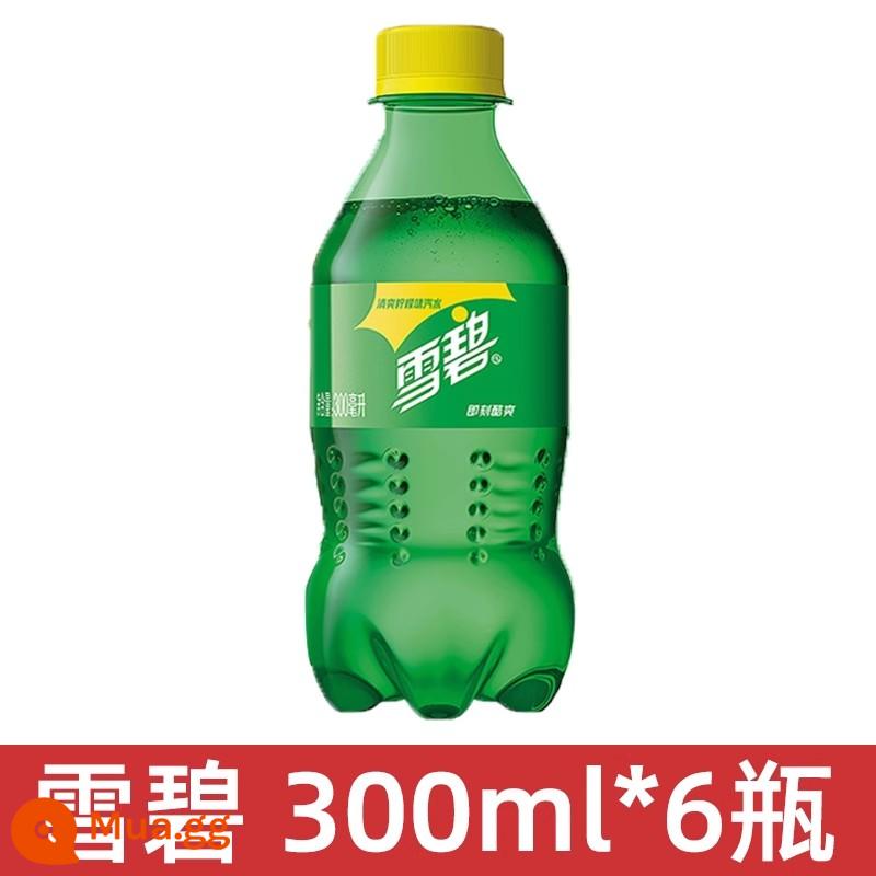 Nước uống có ga Coca-Cola Sprite Fanta 300mL*24 chai soda không độ không đường nguyên hộp chai nhỏ sỉ - Sprite 300ml*6 chai.