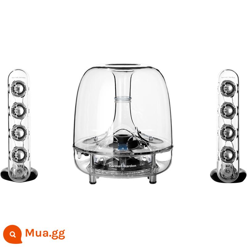 Harman Crystal Loa máy tính SoundSticks thế hệ thứ 3 Loa siêu trầm 2.1 tại nhà Loa không Bluetooth - màu trong suốt