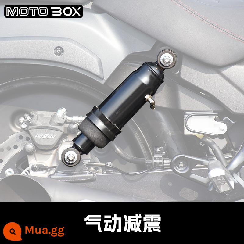 Haojue TR300 Wolverine sửa đổi đèn pha tay lái gương chiếu hậu bảng điều khiển bên dịch chuyển ống xả đen chiến binh phụ kiện - Giảm xóc khí nén TR300 (bao gồm bộ bơm khí hoàn chỉnh)