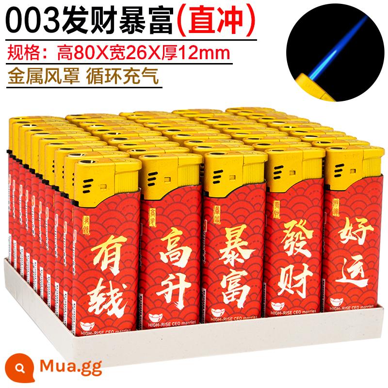 Nhà máy trực tiếp bán bật lửa quảng cáo dùng một lần tùy chỉnh được cá nhân hóa hợp thời trang tùy chỉnh in chữ quảng cáo bánh mài tráng - 003 Làm giàu ngay lập tức ► Đi thẳng ➤ Từ chối phân loại số lượng