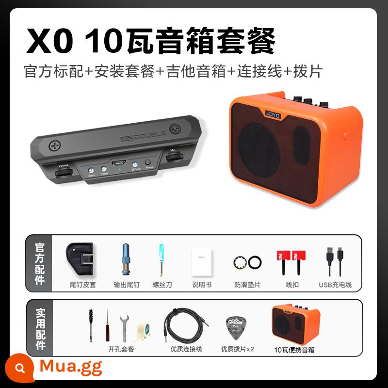 ĐÔI Đàn Guitar Bán X0 Chơi Tàu Debo Miễn Phí Khoan Gỗ Dân Gian Điện Hộp Nhạc Cụ Ghi Âm Bluetooth Không Dây X2 - X0 + cấu hình chuẩn + gói lắp đặt + loa đàn guitar 10w + cáp kết nối + pick