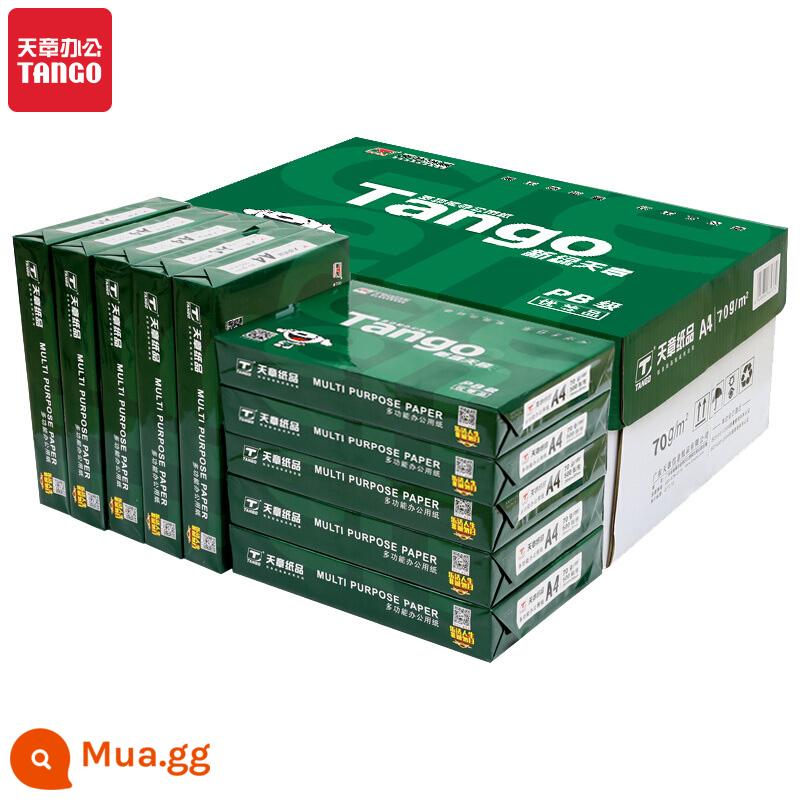 [Chính thức bán hàng trực tiếp] New Green Sky Chapter giấy photocopy a4 70g giấy photocopy 80g 5 gói 500 trang/gói giấy văn phòng a4 giấy trắng giấy nháp sinh viên sử dụng Giấy A4 full box bao bì xanh - [Gói Giảm Giá] New Green Sky Chapter A4 70g 10 gói