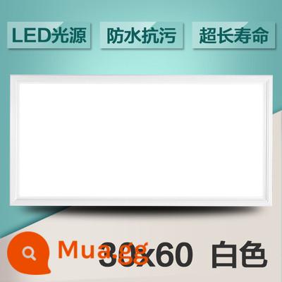 Tích hợp đèn LED âm trần nhà bếp bột phòng ánh sáng bằng nhôm hình tam giác nhúng 30x30x60x300x600 đèn phẳng - 30*60 trắng 28 watt