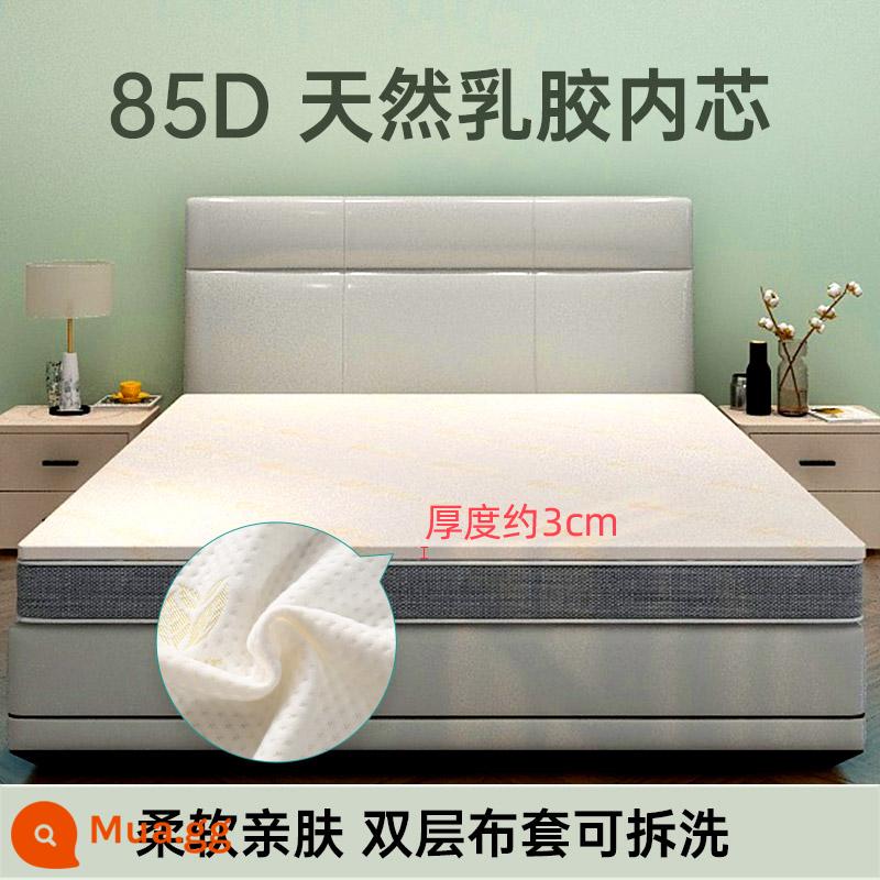 Nệm cao su mỏng 3cm gấp tatami cao su thiên nhiên Thái Lan 2cm tùy mọi kích thước - Dày 3cm [85D mềm mại và thoải mái] có áo khoác bên trong