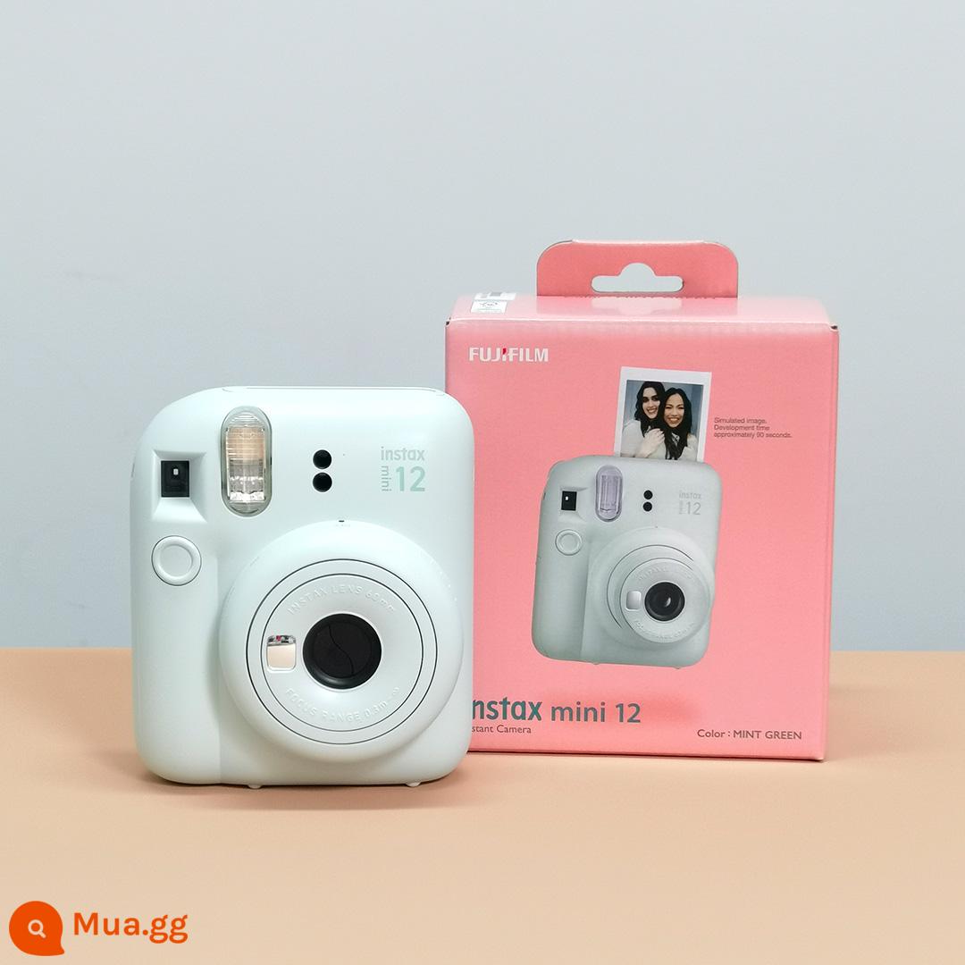 Hàng có sẵn, máy chụp ảnh lấy ngay mini12 Fuji, máy ảnh mini11 đi kèm gói quà giấy ảnh - mini12 màu xanh lá cây