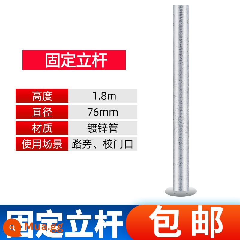 Cảnh báo năng lượng mặt trời đèn nhấp nháy đèn chướng ngại vật hai mặt LED xây dựng đường an toàn đèn nhấp nháy ánh sáng mạnh sạc - Cột cố định đèn nhấp nháy