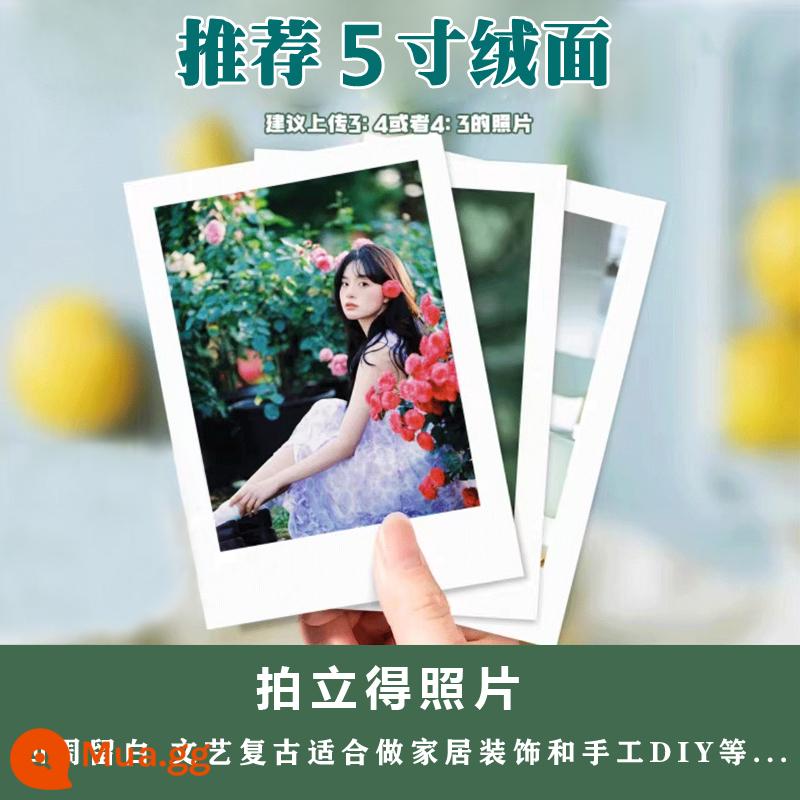 In ảnh và chụp ảnh, rửa ảnh, rửa điện thoại di động - 2 ảnh (HD Polaroid)