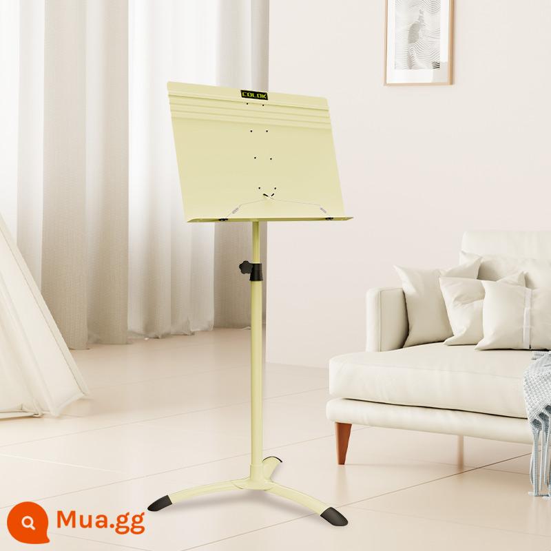 COLOK giá nhạc home music stand bàn nhạc kệ đàn guitar trống bài hát điểm đứng violin bục - màu vàng mù tạt