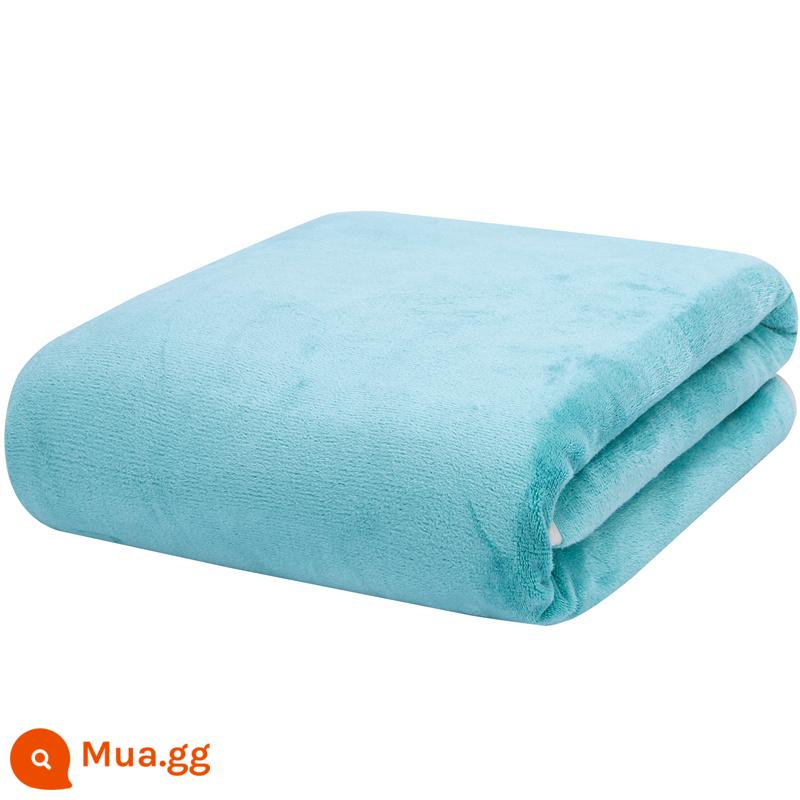 Người đẹp Bath tắm Massage nhà Giường nữ đứng -Bed Bed Tăng đặc biệt về tốc độ hấp thụ nước bông không có tóc không khô - Màu xanh ngọc lam đậm đặc