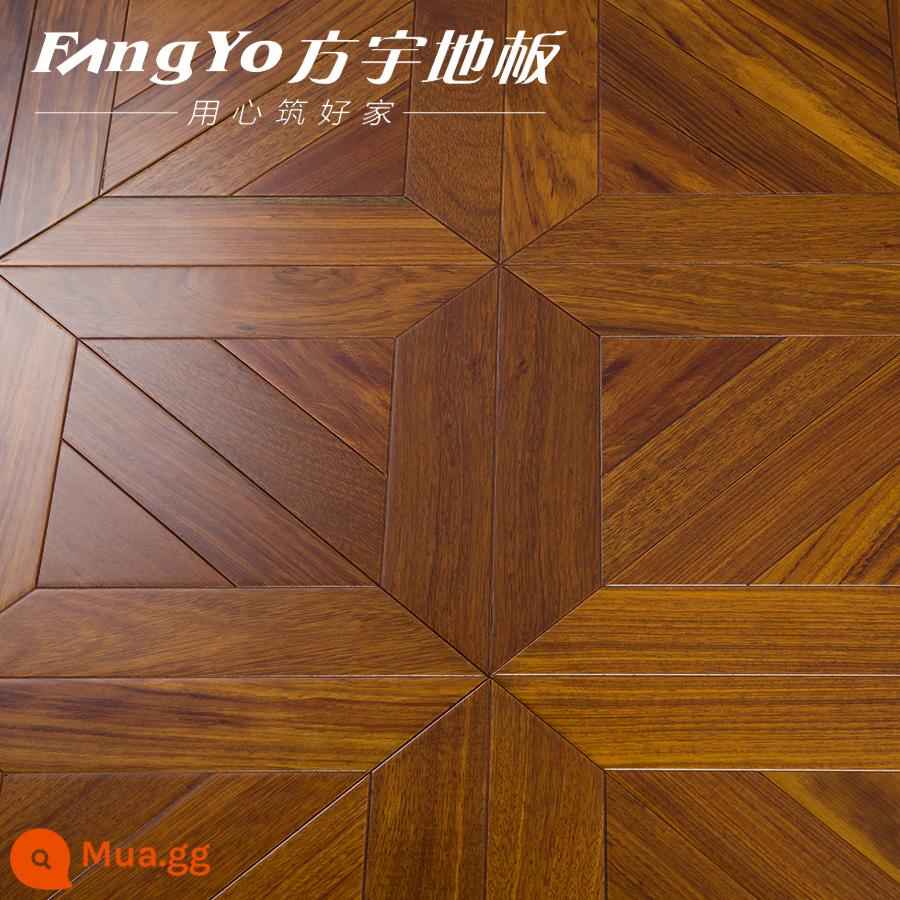 Fangyu Handmade Art Teak Spelling Slound nền ngoài trời Tường gỗ rắn sàn composite Tăng sàn gỗ đặc biệt - 8862