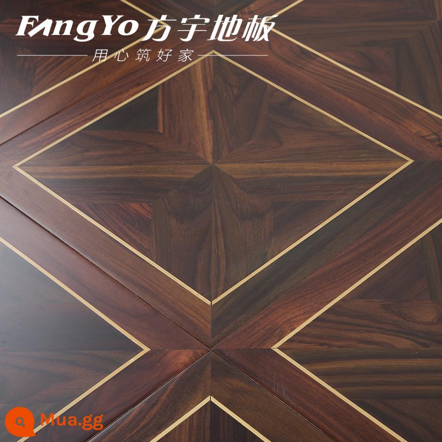 Fangyu Handmade Art Teak Spelling Slound nền ngoài trời Tường gỗ rắn sàn composite Tăng sàn gỗ đặc biệt - 8878