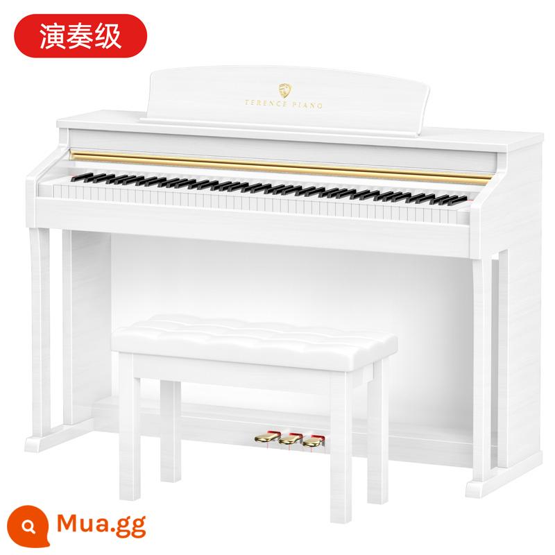 Đàn Piano Điện Tử Terence Heavy Hammer 88 Phím Thi Chứng Chỉ Chuyên Nghiệp Người Mới Bắt Đầu Tại Nhà Mẫu Giáo Đàn Piano Điện Tử Kỹ Thuật Số Đặc Biệt - [Mức độ hiệu suất] Màu trắng sành điệu