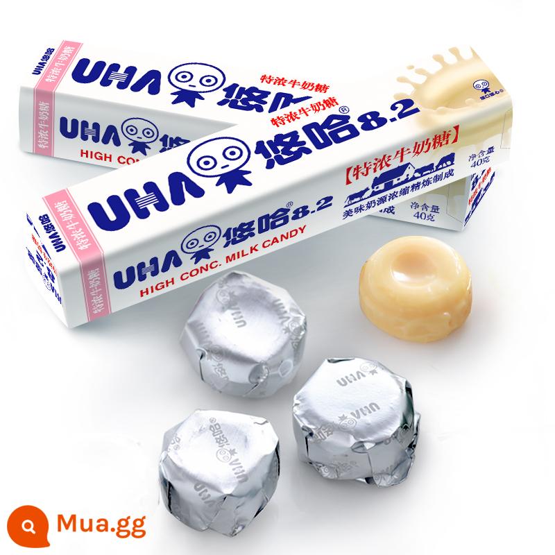 [Tự vận hành] UHA UHA Đường Sữa Đặc 40g Kẹo Matcha Sữa Dâu Nhập Khẩu 10 Cái - Hương vị gốc 40g (10 viên)