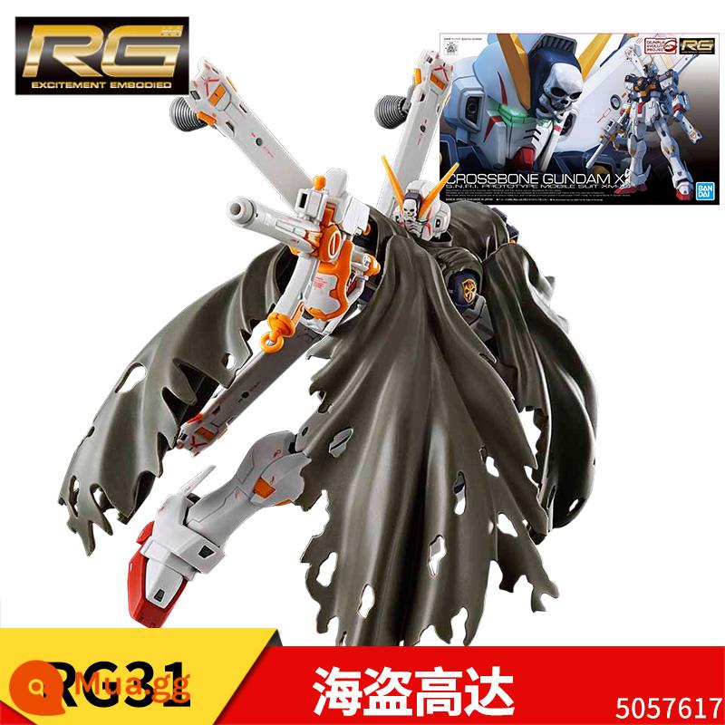 [Tự chạy] Mô hình lắp ráp Bandai Gundam RG 1/144 Strike Freedom Red Heresy Flying Wing Pulse Manatee - RG31 Cướp Biển