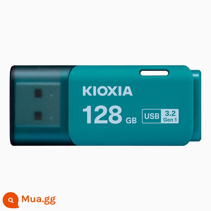 [Tự vận hành] Ổ đĩa flash Kioxia 256g 128g 64g 32g U301 ổ đĩa flash máy tính trên xe hơi 3.2 tốc độ cao chính hãng - 128GB màu xanh