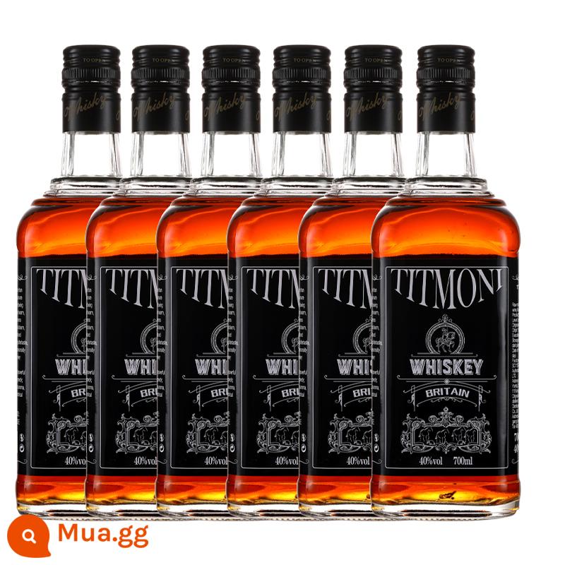 [Tự vận hành] Scotch whisky, rượu ngoại, thùng cola, bộ kết hợp pha chế, rượu cơ bản, rượu mạnh, vodka, gin - Sáu chai 700ml trong một hộp