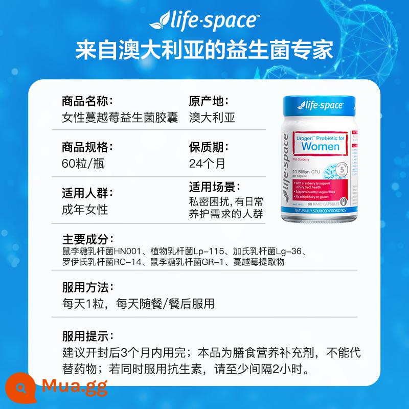 [Tự vận hành] Viên men vi sinh định hình B420 Lifespace nhập khẩu Úc quản lý cơ thể 40 viên - [Hãy chọn nó để thoải mái trong vườn] Men vi sinh dành cho phụ nữ 60 viên