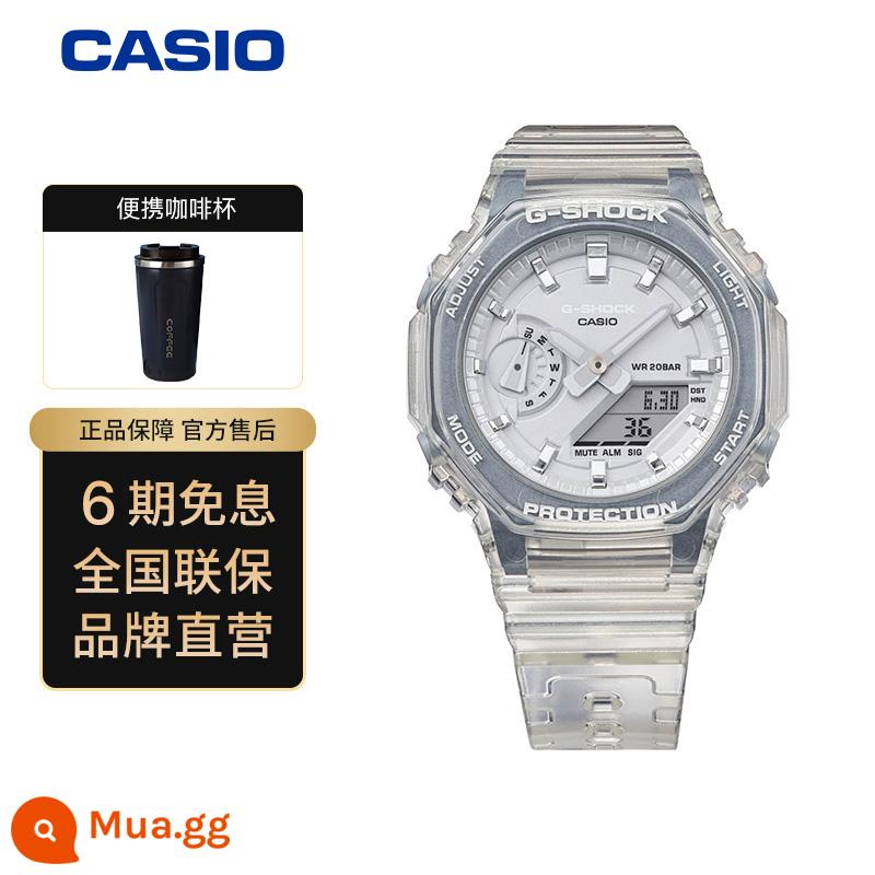 [Tự vận hành] Đồng hồ CASIOcasio farm oak watch nữ đồng hồ thạch anh thể thao chống nước GMA-S2100 - GMA-S2100SK-7APR