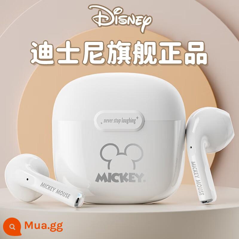 [Tự vận hành] Disney/Disney QS15 True Wireless Bluetooth Headset 2023 New Huawei Apple Universal - mickey trắng