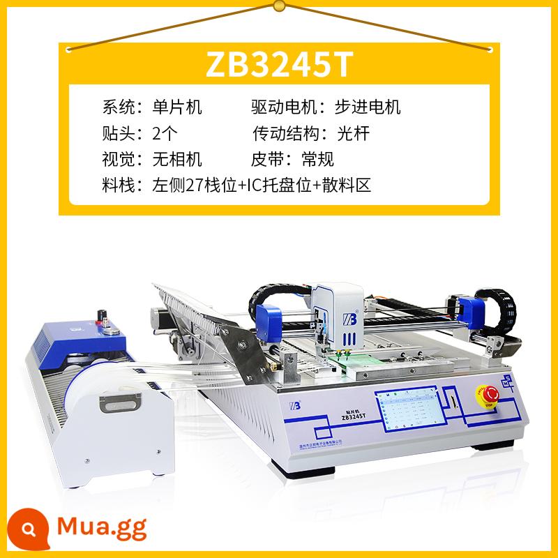 [Máy SMT] Zhengbang smt máy tính để bàn nhỏ hoàn toàn tự động tốc độ cao máy định vị trực quan dẫn hướng dẫn sử dụng trong nước - ZB3245T