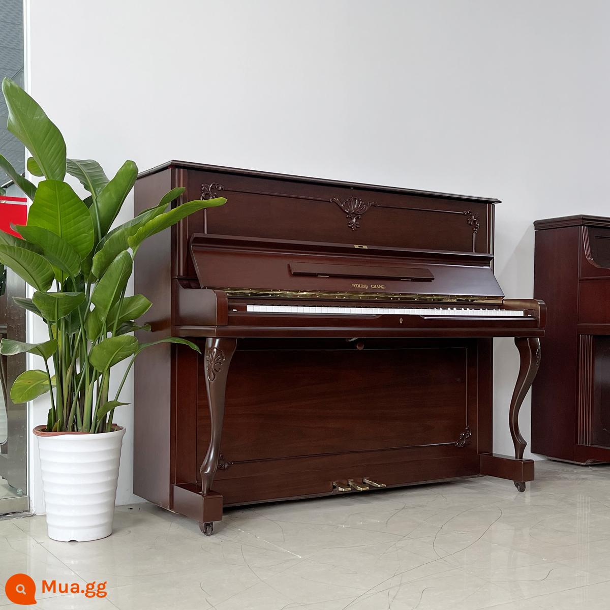 Nhập khẩu ban đầu Yingchang U121 người chơi chuyên nghiệp dành cho người lớn piano đã qua sử dụng bài kiểm tra thực hành dành cho người mới bắt đầu - Màu gỗ Yingchang 121CA/CI