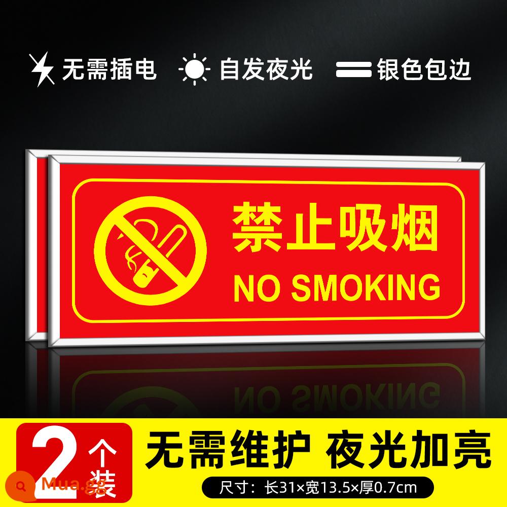 Biển báo thoát hiểm an toàn, biển báo cháy, biển chỉ dẫn, biển chỉ dẫn, dán thoát hiểm an toàn, tự phát sáng thoát hiểm, thoát hiểm, dán dạ quang, biển chỉ dẫn, biển cảnh báo lối đi cầu thang, biển phát quang - [Gói 2] Cấm hút thuốc/Hình dán tường