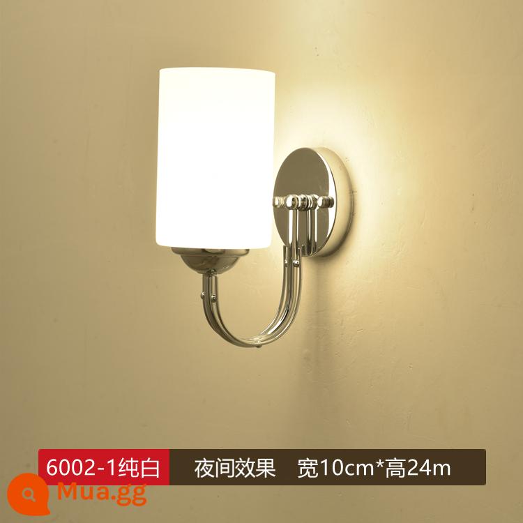 LED phòng ngủ đèn tường đầu giường phòng khách lối đi hiện đại tối giản khách sạn kỹ thuật nền đèn tường đèn hành lang - 6002-1 Ánh sáng trắng + ánh sáng ấm áp Cần có ánh sáng trắng để đặt hàng và để lại lời nhắn để nhận xét.