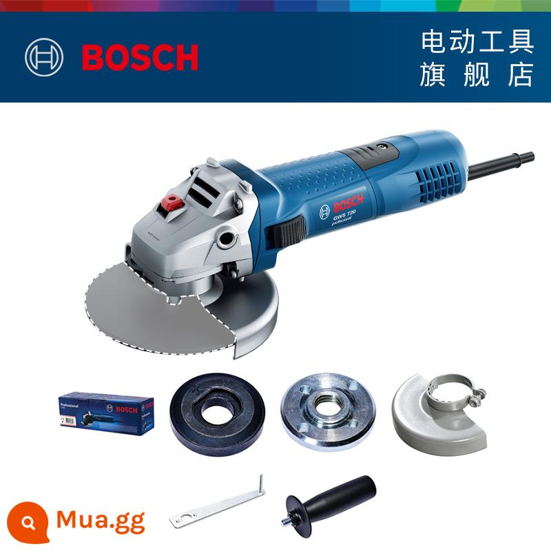 Máy mài góc góc Bosch Cắt máy đánh bóng máy cầm tay cầm tay cầm một công cụ phổ quát đa chức năng được đánh bóng nhỏ - [720W] Tay cầm mỏng cấp công nghiệp