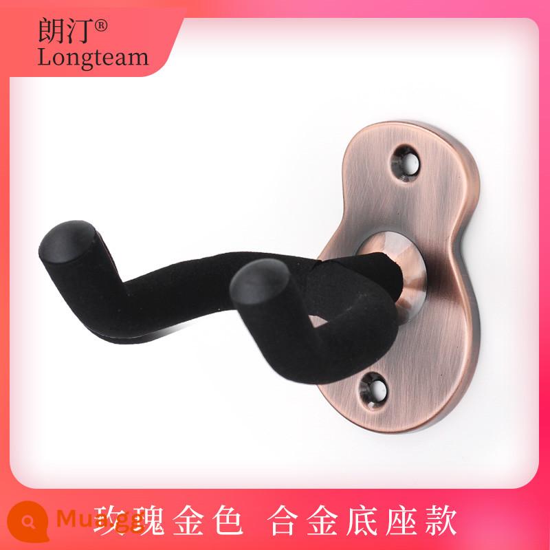 Đàn guitar dân gian móc treo tường Ukulele móc treo vĩ cầm đỡ Hulusi móc treo Bass móc treo - Móc treo tường bằng hợp kim vàng hồng