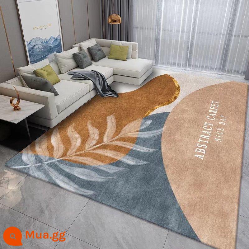 Phòng Khách Phòng Ngủ Bắc Âu Đầu Giường Chăn Đơn Giản Thảm Bàn Trà Sofa Thoáng Mát Nhẫn Cao Su Nhung Đáy Thật Chống Trơn Trượt Mát Sàn - Lạc Đà QR-02