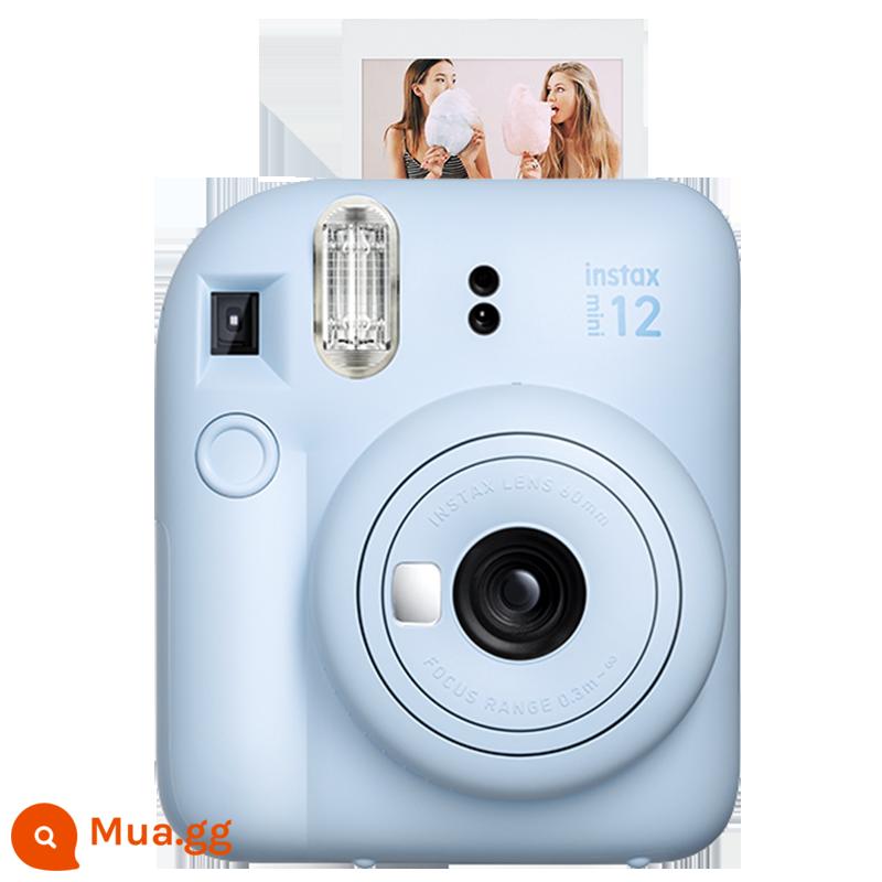 [14 Fuji instax] mini12 Polaroid nam nữ sinh viên máy ảnh mini dễ thương 11 nâng cấp - hoa cẩm tú cầu màu xanh