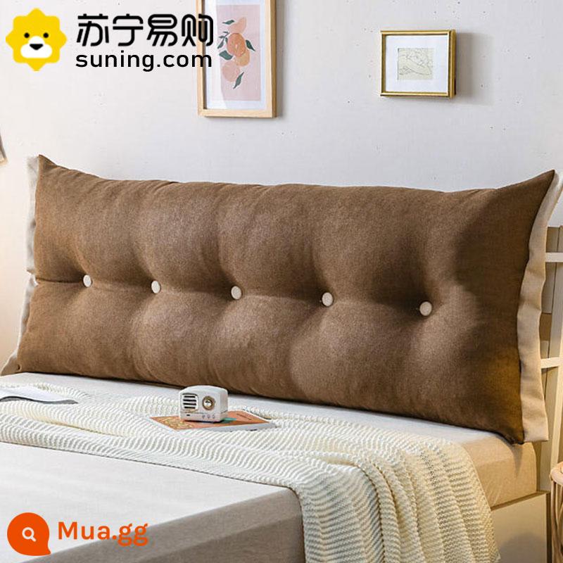 Gối Đệm Đầu Giường Lớn Túi Mềm Lưng Dài Giường Eo Tất Nam Sofa Đôi Gối Ký Túc Xá Mùa Đông 815 - con lạc đà