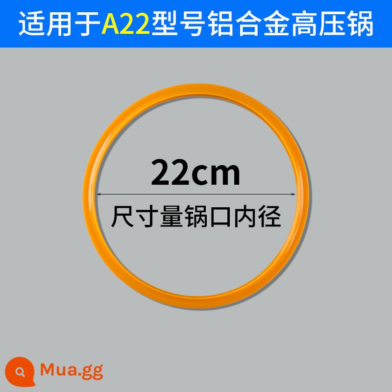 Nồi áp suất kín vòng đa năng vòng cao su cũ nồi áp suất silicone vòng trong tạp dề đệm phụ kiện danh sách 824 - Mẫu Oxford dày [đường kính trong 22 cm] thích hợp để in nồi áp suất cao A22