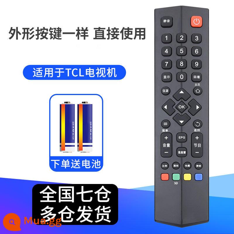 Thích hợp cho TV TCL điều khiển từ xa đa năng phổ LCD gốc rc2000c11 rc801 ace thông minh 1221 - RC260JC11 có ngoại hình giống nhau và có thể sử dụng trực tiếp [vận chuyển từ nhiều kho + pin miễn phí]