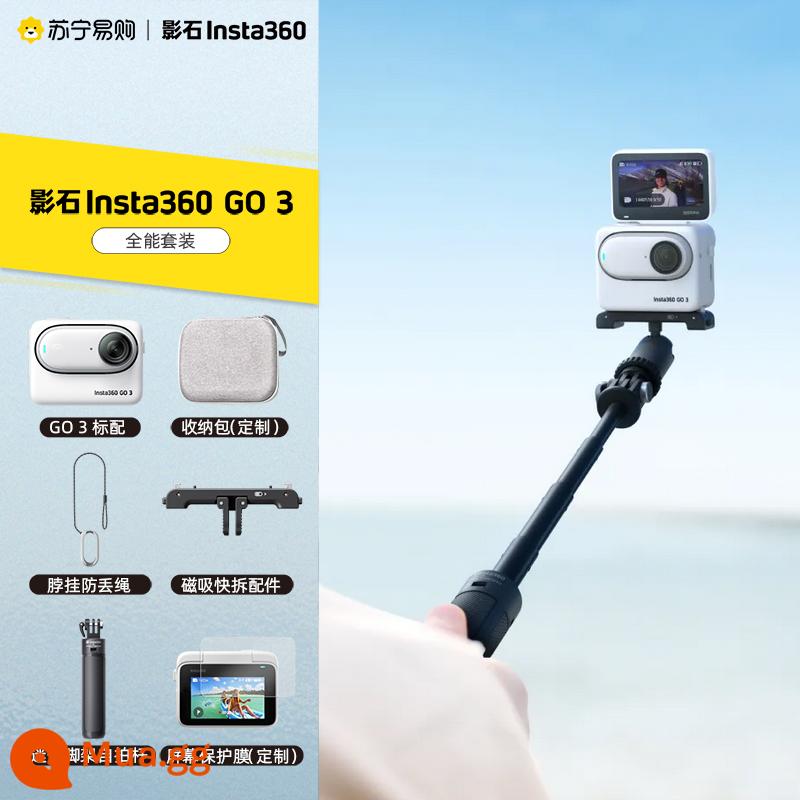 Hàng Mới Về Shadowstone Insta360 GO 3 Thumb Camera Thể Thao Vlog Du Lịch Kỷ Lục Đi Xe Đạp 1953 - bộ đồ toàn diện