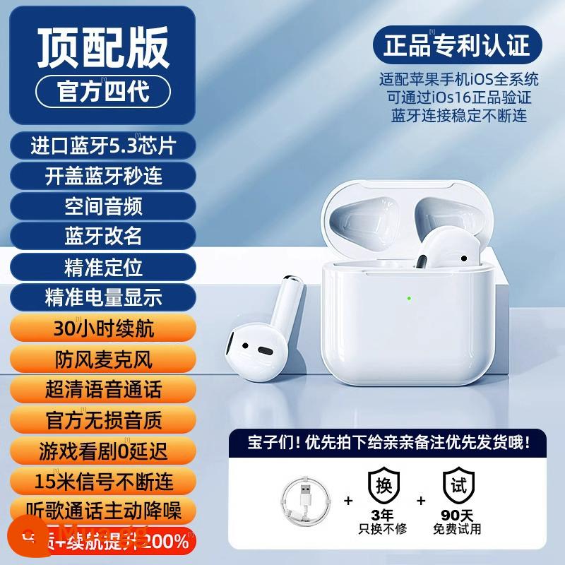 Tai nghe bluetooth không dây phù hợp với Apple 14 thế hệ thứ tư iphone13 Huaqiang North 2023 mới chính thức xác thực 285 - Phiên bản hàng đầu chính thức★Chất lượng âm thanh không bị méo ·Giảm tiếng ồn chủ động ·Chức năng đầy đủ ·0 độ trễ